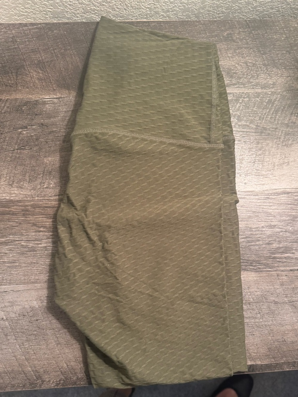 Born Primitive Olive Green Paragon Textured Leggings